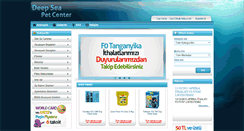 Desktop Screenshot of deepseapetcenter.com.tr